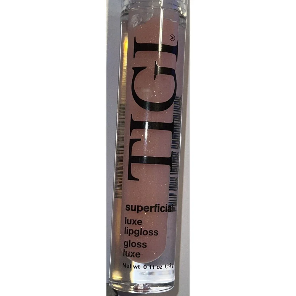 TIGI Luxe Lipgloss Superficial Luxe Lipgloss NEW! .11 oz
